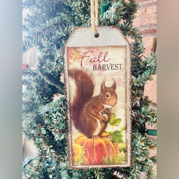 *Fall Harvest Metal Tag - Picture 10 of 11